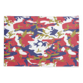 4 juli, Onafhankelijkheidsdag, Camouflage Goud Kussensloop (Achterkant)