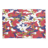 4 juli, Onafhankelijkheidsdag, Camouflage Goud Kussensloop (Voorkant)