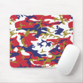 4 juli, Onafhankelijkheidsdag, Camouflage Goud Muismat (Met muis)