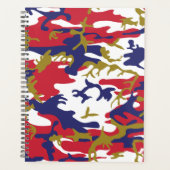 4 juli, Onafhankelijkheidsdag, Camouflage Goud Planner (Voorkant)