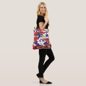 4 juli, Onafhankelijkheidsdag, Camouflage Goud Tote Bag (Op model)