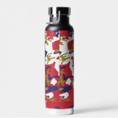 4 juli, Onafhankelijkheidsdag, Camouflage Goud Waterfles (Rechts)