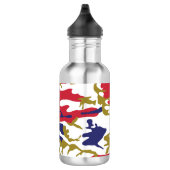 4 juli, Onafhankelijkheidsdag, Camouflage Goud Waterfles (Rechts)