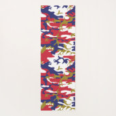 4 juli, Onafhankelijkheidsdag, Camouflage Goud Yogamat (Achterkant)