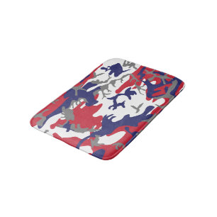 4 juli, Onafhankelijkheidsdag, Camouflage Grijs Badmat