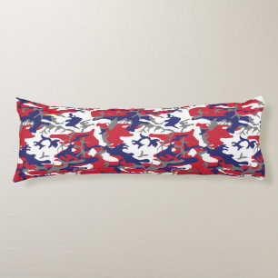 4 juli, Onafhankelijkheidsdag, Camouflage Grijs Lichaamskussen