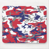 4 juli, Onafhankelijkheidsdag, Camouflage Grijs Muismat (Voorkant)
