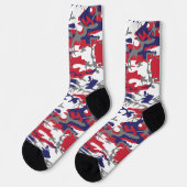 4 juli, Onafhankelijkheidsdag, Camouflage Grijs Sokken (Links)