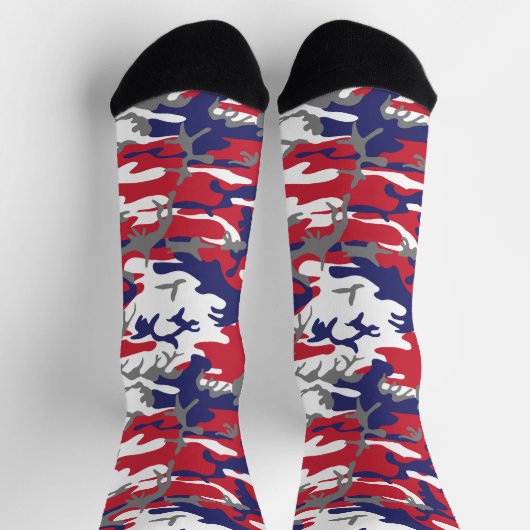 4 juli, Onafhankelijkheidsdag, Camouflage Grijs Sokken (Top)