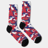 4 juli, Onafhankelijkheidsdag, Camouflage Grijs Sokken (Rechts)