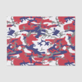 4 juli, Onafhankelijkheidsdag, Camouflage Grijs Tissuepapier (Voorkant)