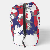 4 juli, Onafhankelijkheidsdag, Camouflage Grijs Toilettasje (Rechts)