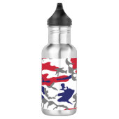 4 juli, Onafhankelijkheidsdag, Camouflage Grijs Waterfles (Rechts)