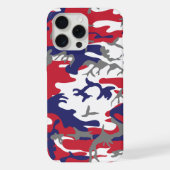4 juli, Onafhankelijkheidsdag, Camouflagegrijs iPhone Hoesje (Achterkant)