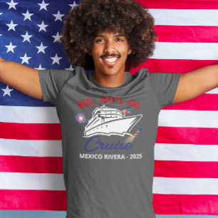 4 juli Onafhankelijkheidsdag Cruise T-shirt