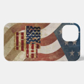 4 juli Onafhankelijkheidsdag Design iPhone Hoesje (Achterkant horizontaal)