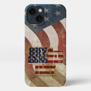  4 juli Onafhankelijkheidsdag Design iPhone 13 Hoesje