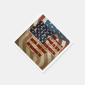 4 juli Onafhankelijkheidsdag Design Servet (Hoek)