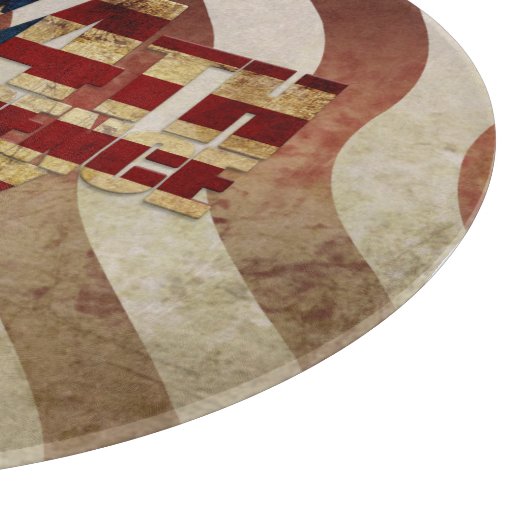  4 juli Onafhankelijkheidsdag Design Snijplank (Hoek)