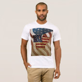  4 juli Onafhankelijkheidsdag Design T-shirt (Voorkant volledig)