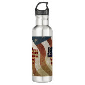  4 juli Onafhankelijkheidsdag Design Waterfles (Voorkant)