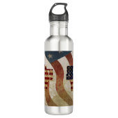  4 juli Onafhankelijkheidsdag Design Waterfles (Voorkant)