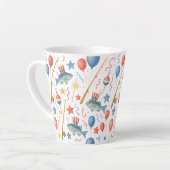 4 juli Onafhankelijkheidsdag feest voor liefhebber Latte Mok (Linkerhoek)