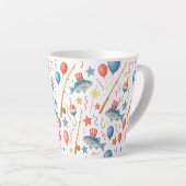 4 juli Onafhankelijkheidsdag feest voor liefhebber Latte Mok (Rechterhoek)