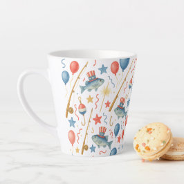 4 juli Onafhankelijkheidsdag feest voor liefhebber Latte Mok