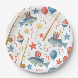 4 juli Onafhankelijkheidsdag feest voor liefhebber Papieren Bordje