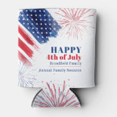 4 juli Onafhankelijkheidsdag Gezinshereniging Blikjeskoeler (Voorkant)