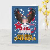 4 juli Onafhankelijkheidsdag Kaart (Gele Bloem)