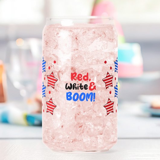 4 juli Onafhankelijkheidsdag kan glas