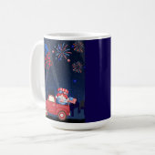 4 juli Onafhankelijkheidsdag Koffiemok (Voorkant links)