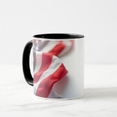 4 juli Onafhankelijkheidsdag Patriottisch ontwerp Mok (Voorkant links)