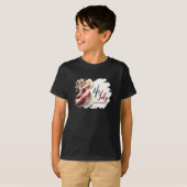 4 juli Onafhankelijkheidsdag Patriottisch ontwerp T-shirt (Voorkant volledig)