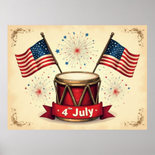 4 juli, Onafhankelijkheidsdag, Poster