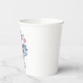 4 juli Onafhankelijkheidsdag Rode Blauwe Bulldog Papieren Bekers (Links)