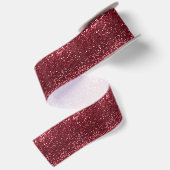 4 juli Onafhankelijkheidsdag Rode Glitterlint Satijnen Lint (Achterkant)
