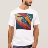 4 juli onafhankelijkheidsdag shirten t-shirt (Voorkant)