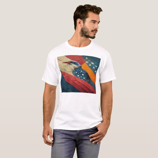 4 juli onafhankelijkheidsdag shirten t-shirt (Voorkant volledig)
