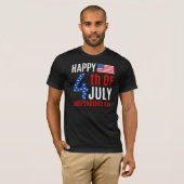 4 juli Onafhankelijkheidsdag T-shirt (Voorkant volledig)