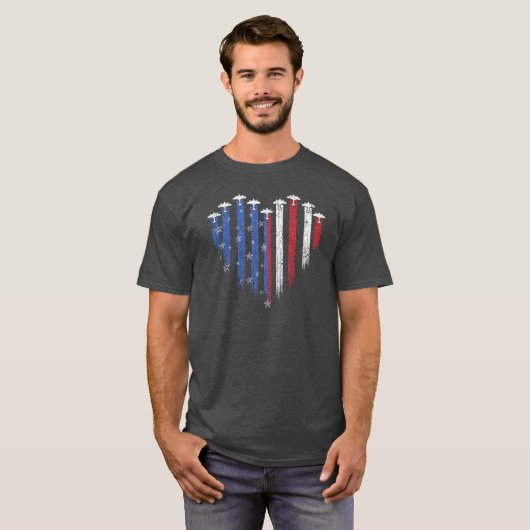 4 juli - Onafhankelijkheidsdag T-shirt (Voorkant volledig)
