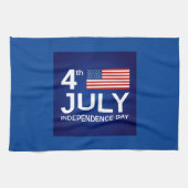 4 juli/Onafhankelijkheidsdag Theedoek (Horizontaal)