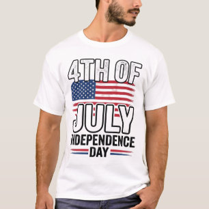 4 juli Onafhankelijkheidsdag Vintage Shirt Ontwerp
