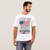 4 juli Onafhankelijkheidsdag Vintage Shirt Ontwerp (Voorkant volledig)
