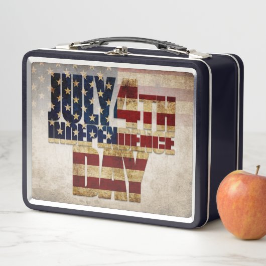 4 juli Onafhankelijkheidsdag  vlag ontwerp (In situ)