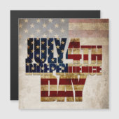 4 juli Onafhankelijkheidsdag  vlag ontwerp (Voorkant / Achterkant)