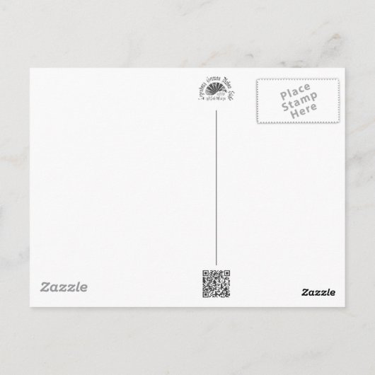 4 juli Onafhankelijkheidsdag  vlag ontwerp Briefkaart (Achterkant)