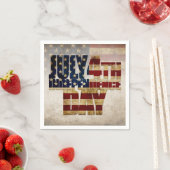 4 juli Onafhankelijkheidsdag  vlag ontwerp Servet (Insitu)